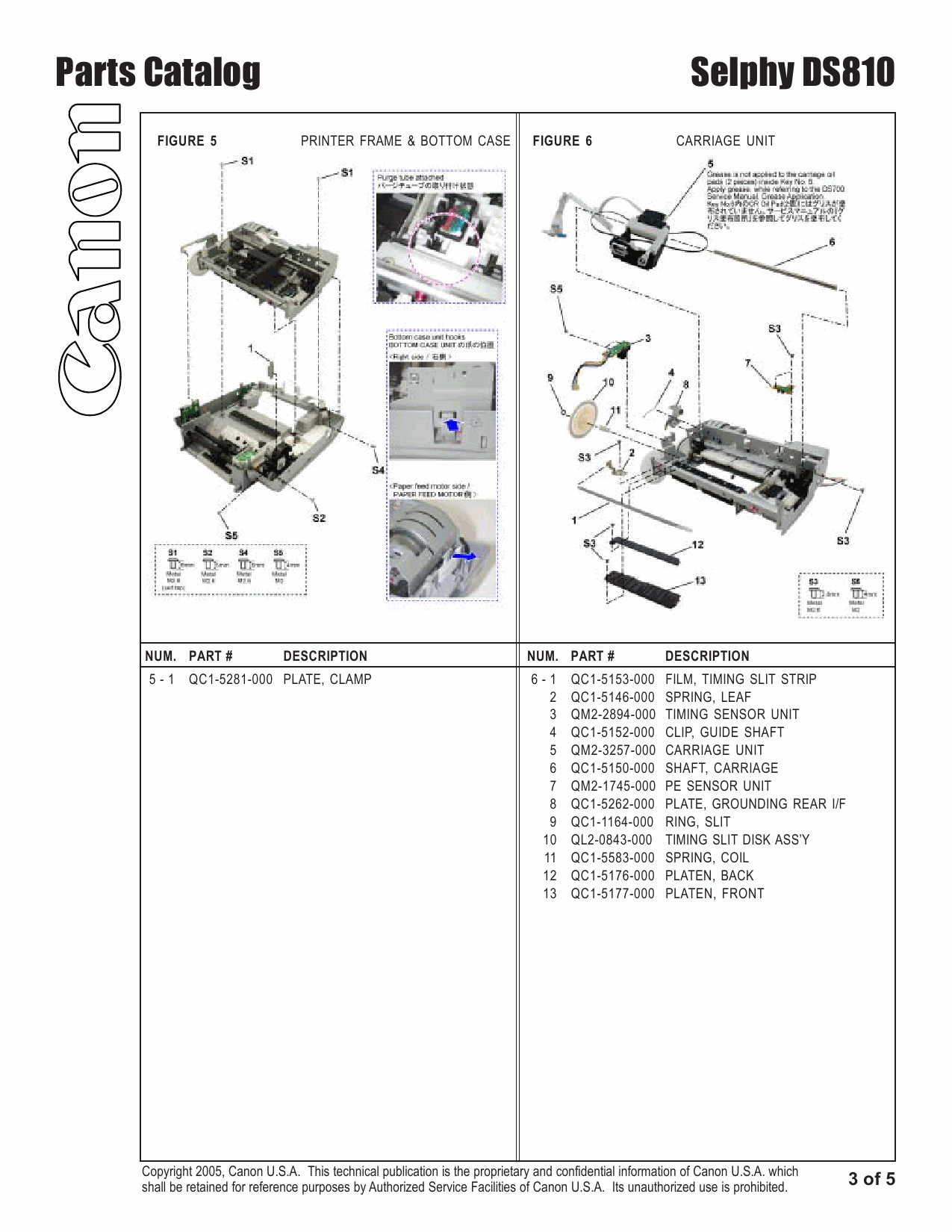 Canon SELPHY DS810 Service and Parts Manual-6